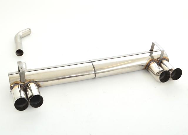 Duplex Sportendschalldämpfer