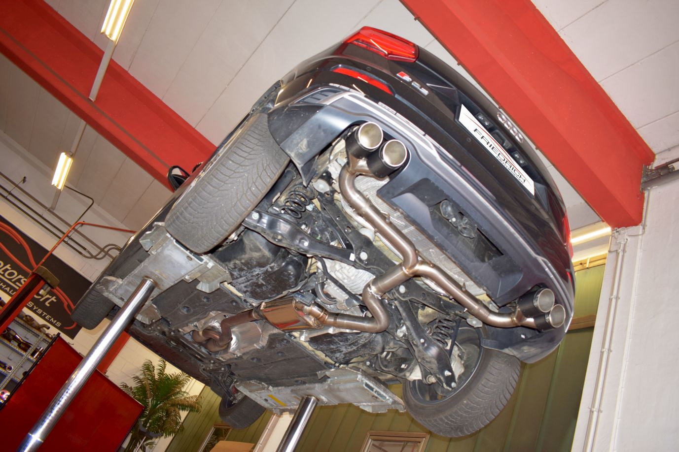 76mm Duplex-Anlage mit originaler Klappensteuerung Audi SQ2 GA Quattro