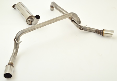 70mm Sidepipe Duplexanlage