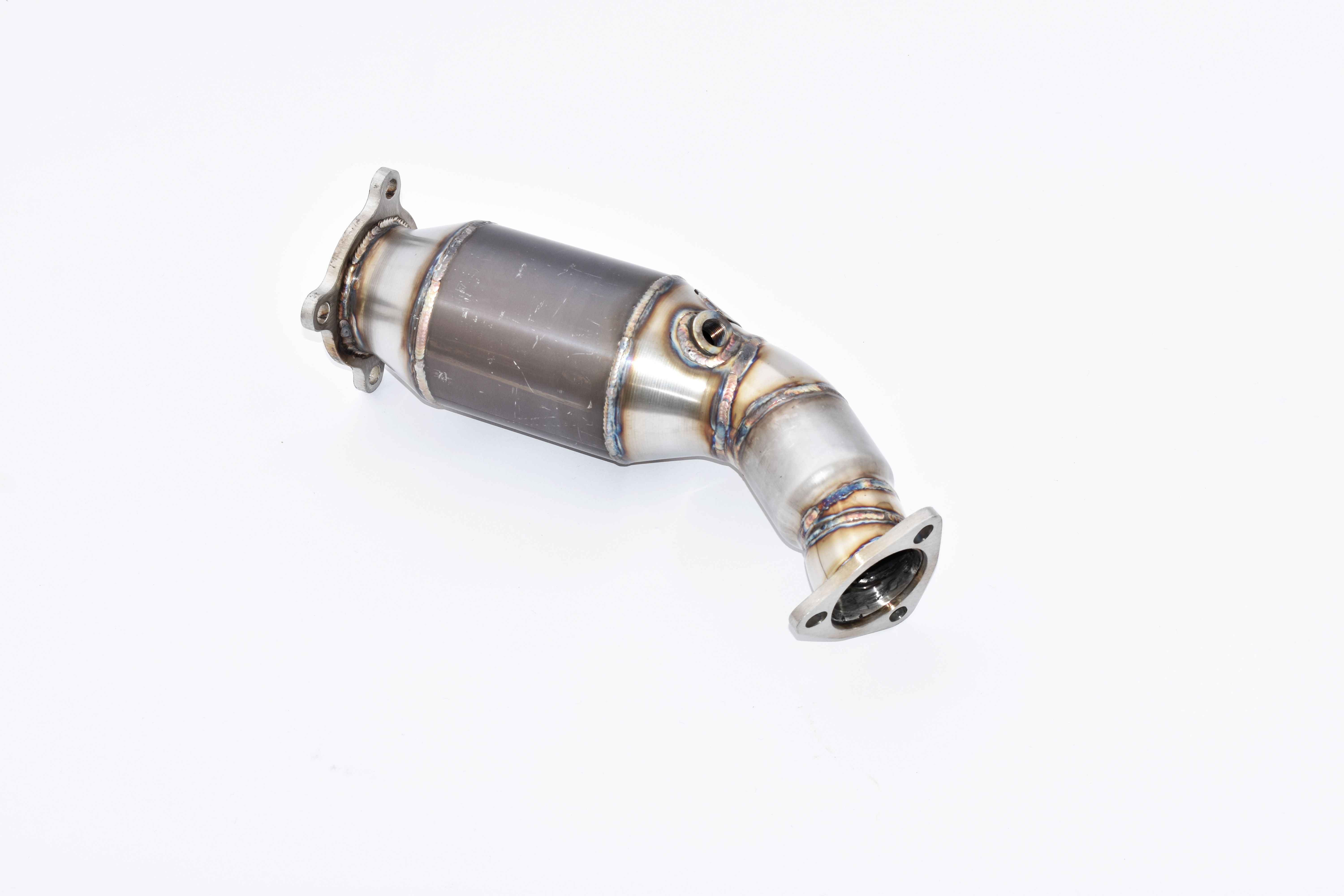 76mm Downpipe mit 200 Zellen HJS Sport-Kat. Edelstahl