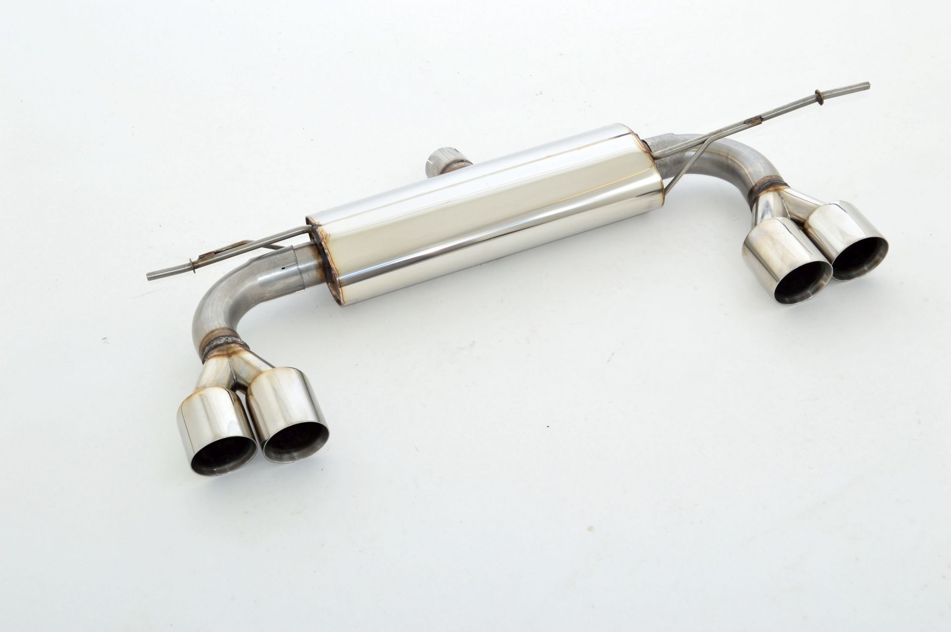 Duplex Sportendschalldämpfer