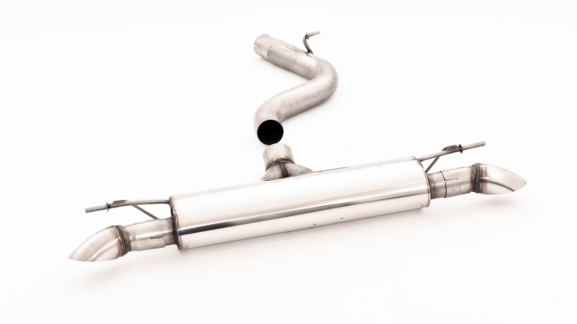 76mm Duplex-Sportendschalldämpfer Audi A3 GY Sportback Quattro