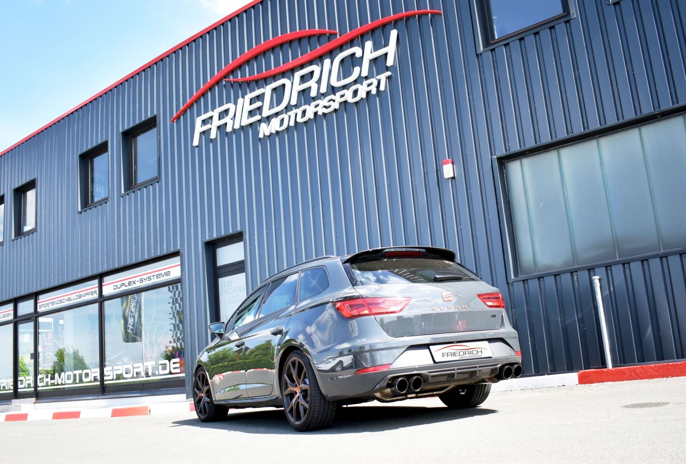 76mm Duplexanlage Seat Leon 5F ST Cupra R 4Drive