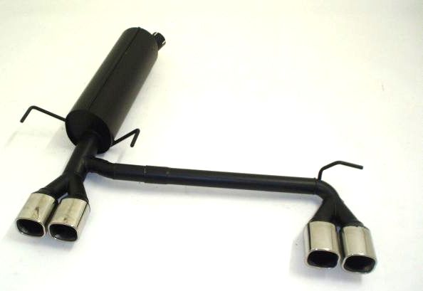 Duplex Sportendschalldämpfer