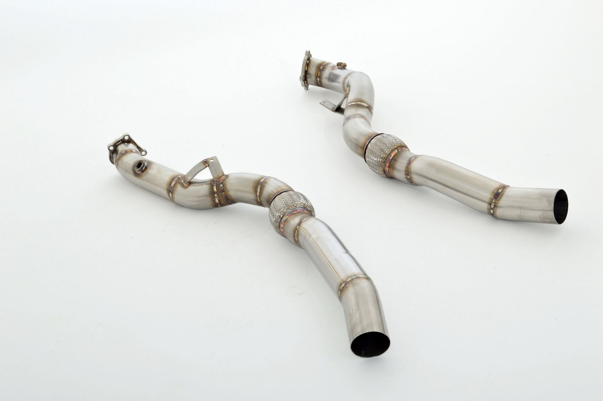 2x76mm Downpipe