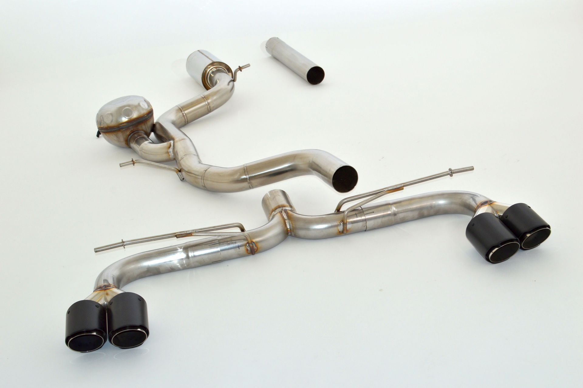 76mm Duplex-Anlage mit Soundgenerator, Audi A3 8P Sportback Rennsport Artikel ohne Zulassung