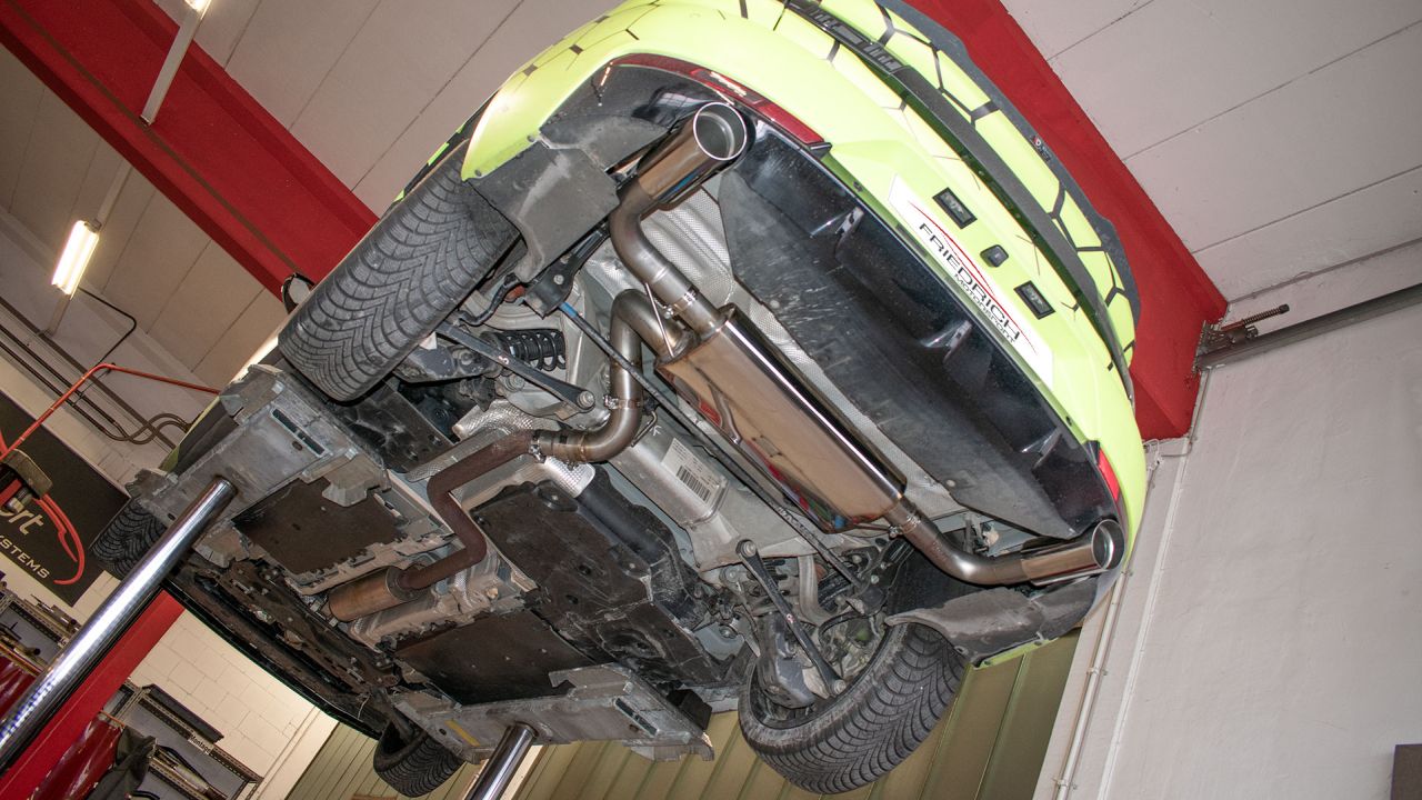 76mm Duplex-Sportendschalldämpfer Peugeot 508 II Limousine GT