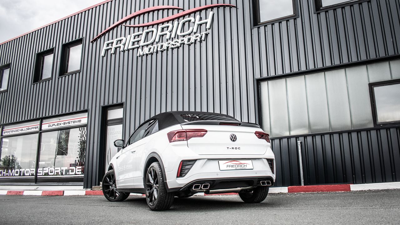 Gruppe A Duplex-Anlage VW T-ROC inkl. Cabrio (A1)