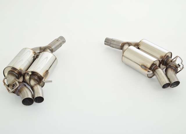 2x76mm Duplex-Sportendschalldämpfer