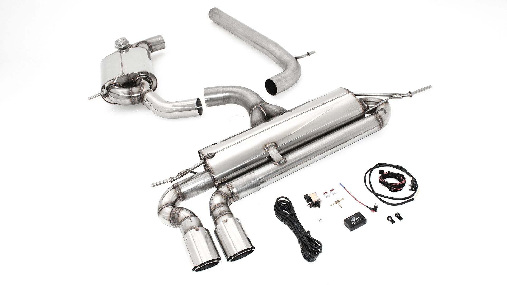 76mm Single-Anlage mit Klappensteuerung, VW Scirocco III