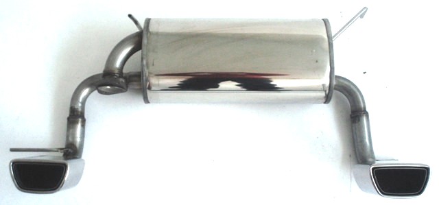 Duplex Sportendschalldämpfer