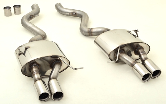 Duplex Sportendschalldämpfer