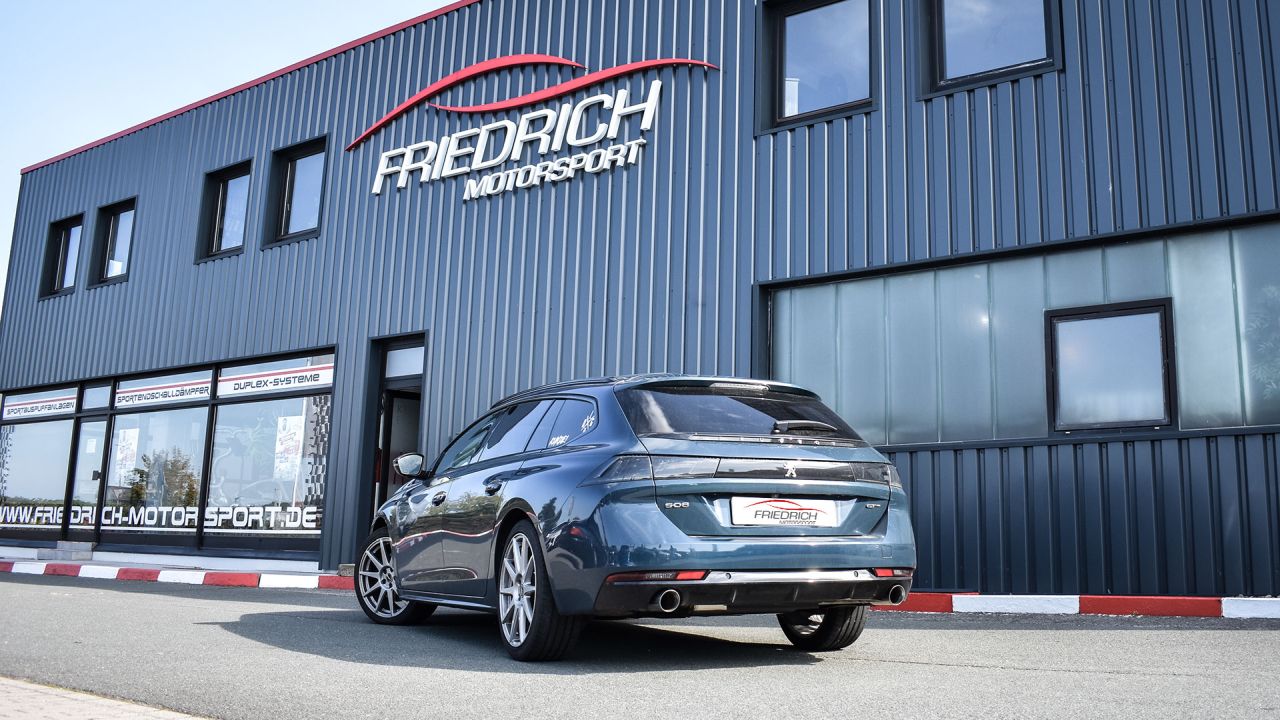 76mm Duplex-Anlage Peugeot 508 II SW GT