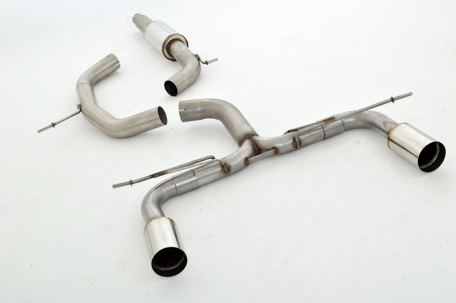 76mm Duplex-Anlage Audi A3 8P Sportback Rennsport Artikel ohne Zulassung