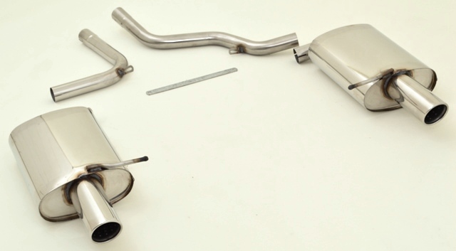 Duplex Sportendschalldämpfer