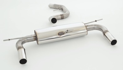 Duplex Sportendschalldämpfer