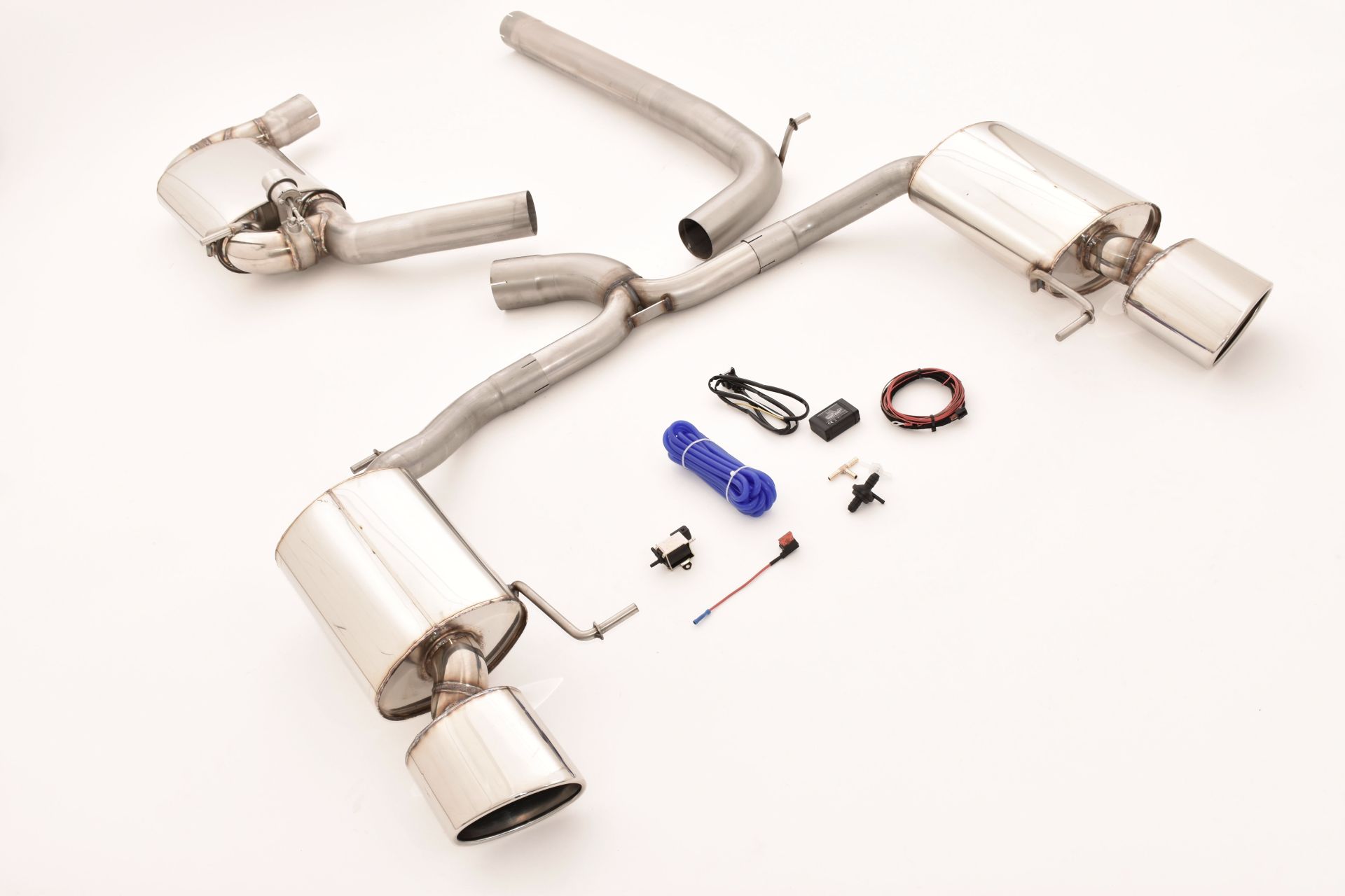 76mm Duplex-Anlage mit Klappensteuerung, Seat Leon 5F ST Cupra