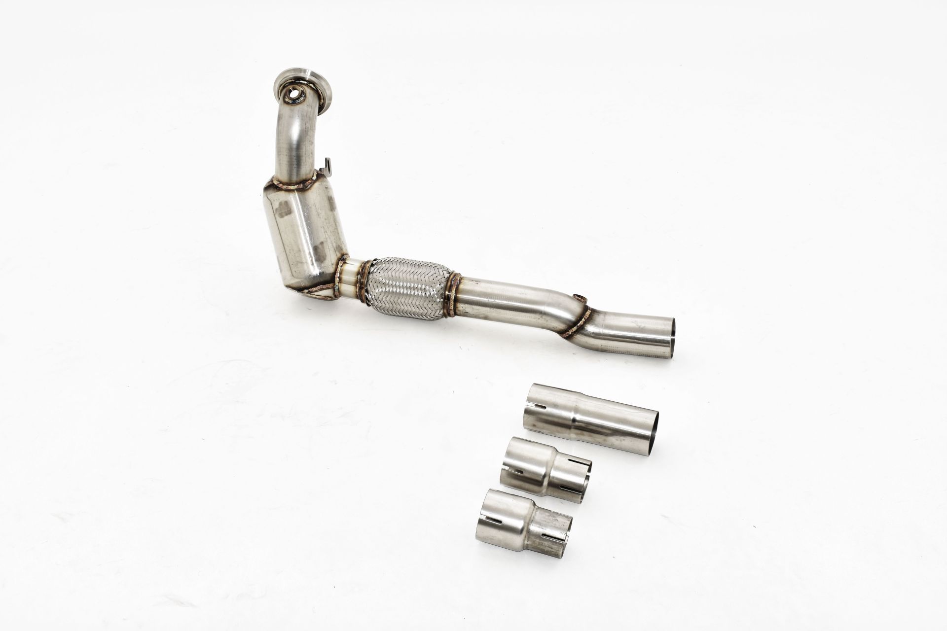 63.5mm Downpipe mit Sport-Kat.