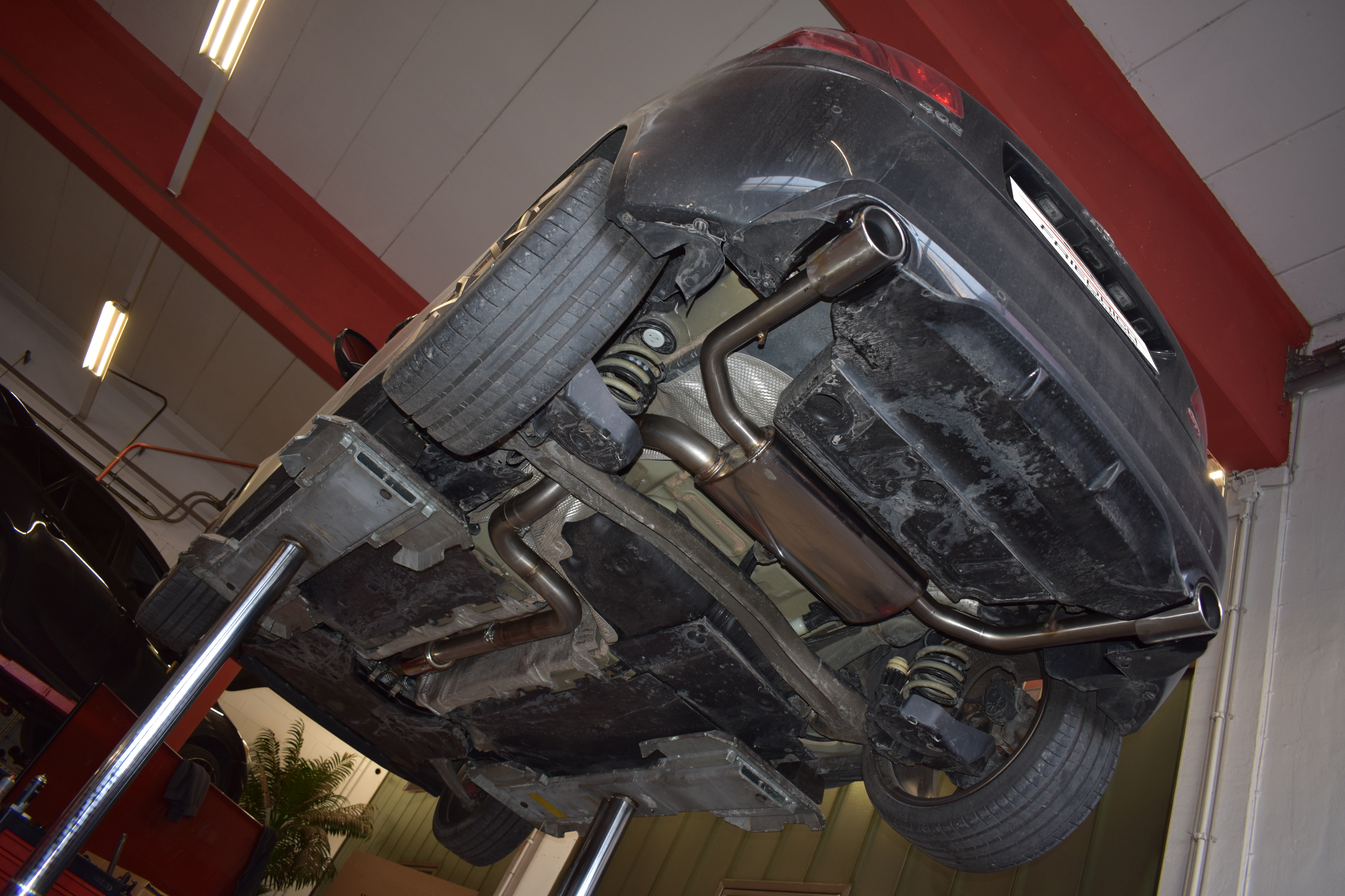 76mm Duplex-Anlage Peugeot 308 GTI