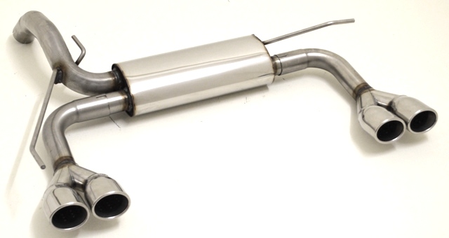 Duplex Sportendschalldämpfer