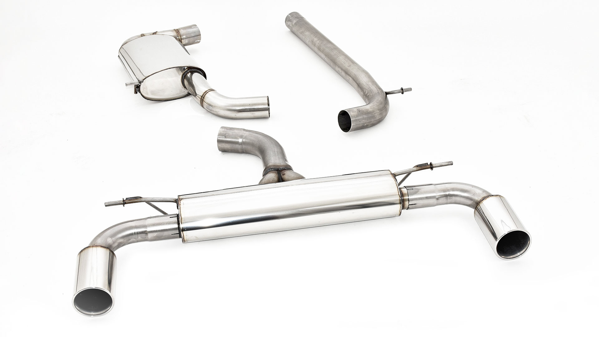 76mm Duplexanlage VW Golf VIII GTI Performance / TCR