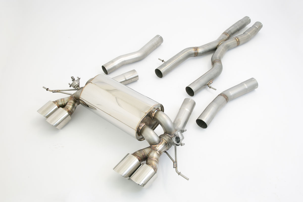 2x76mm Duplex-Anlage Edelstahl