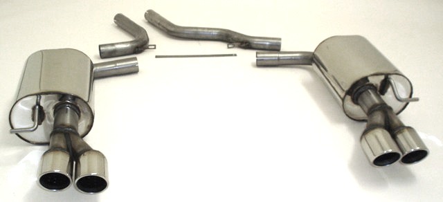 Duplex Sportendschalldämpfer