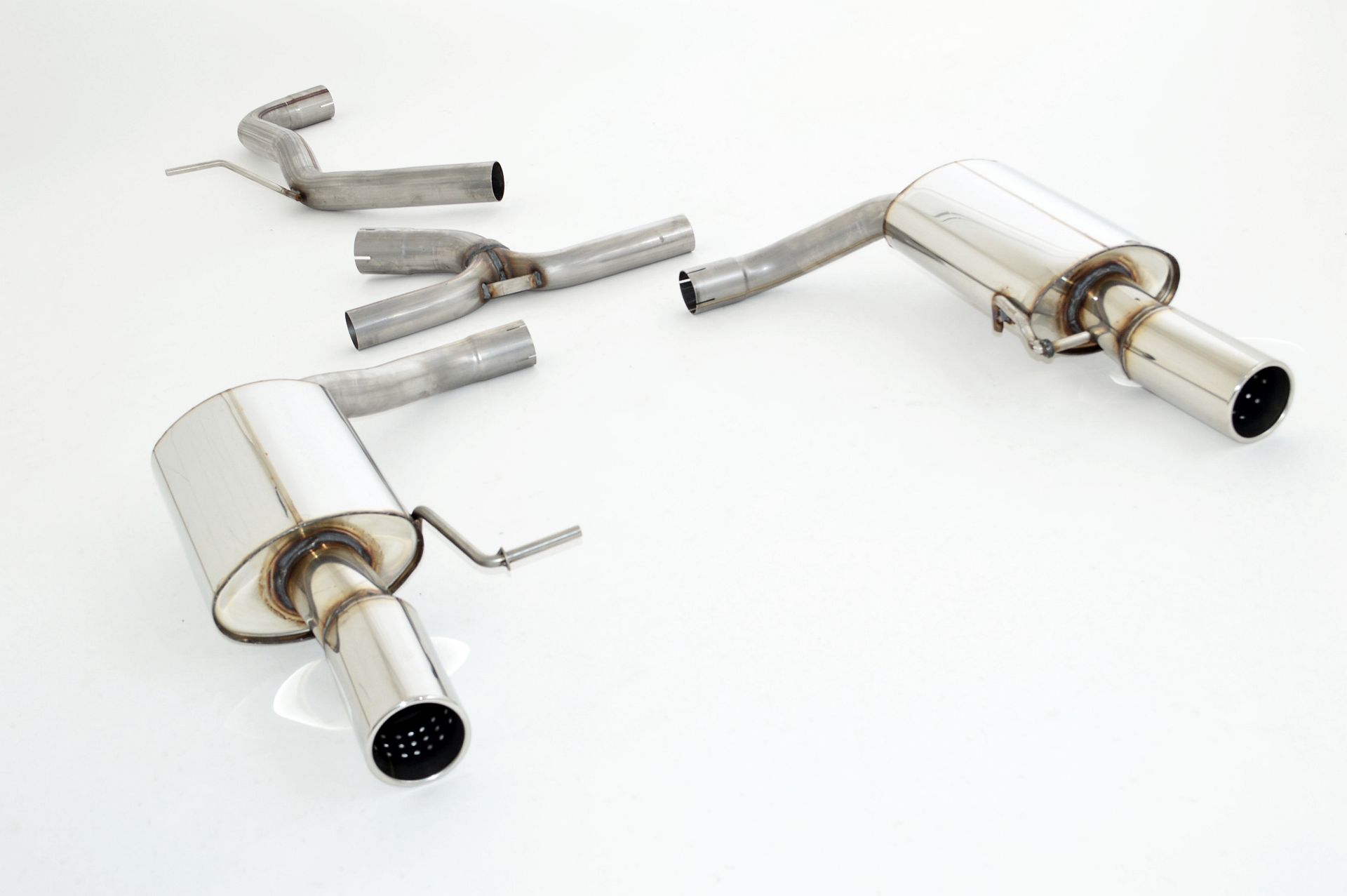 Duplex Sportendschalldämpfer