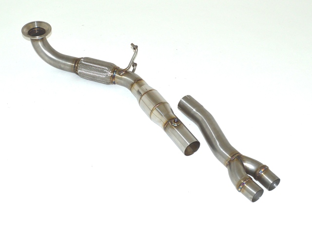 76mm Downpipe mit 200 Zellen Sport-Kat.
