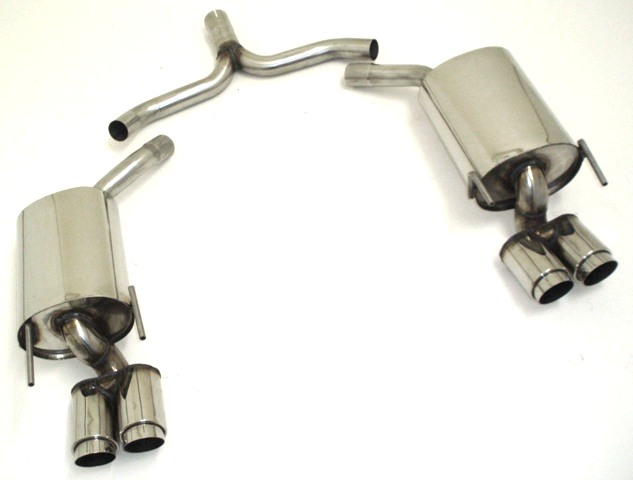 Duplex Sportendschalldämpfer