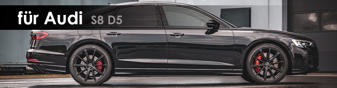Capristo Audi S8 D5 - 2019 – Abgasanlage mit Elektroklappen zur Verwendung der OEM Aktuatoren, Vorschalldämpfer-Ersatzrohre und Mittelschalldämpfer Ersatzrohre mit H Rohr, farbig eloxierte Endrohre in rot, silber, schwarz* und Carbon-, oder Aluminium…