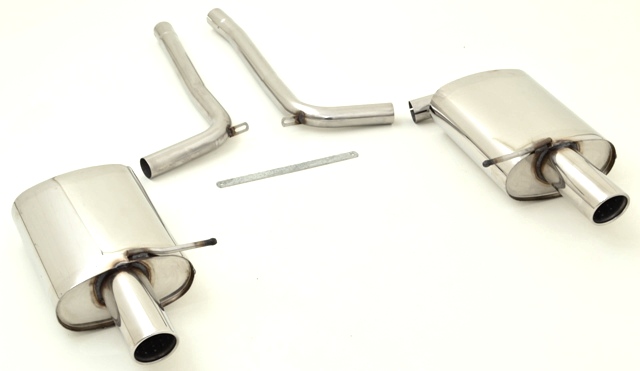 Duplex Sportendschalldämpfer