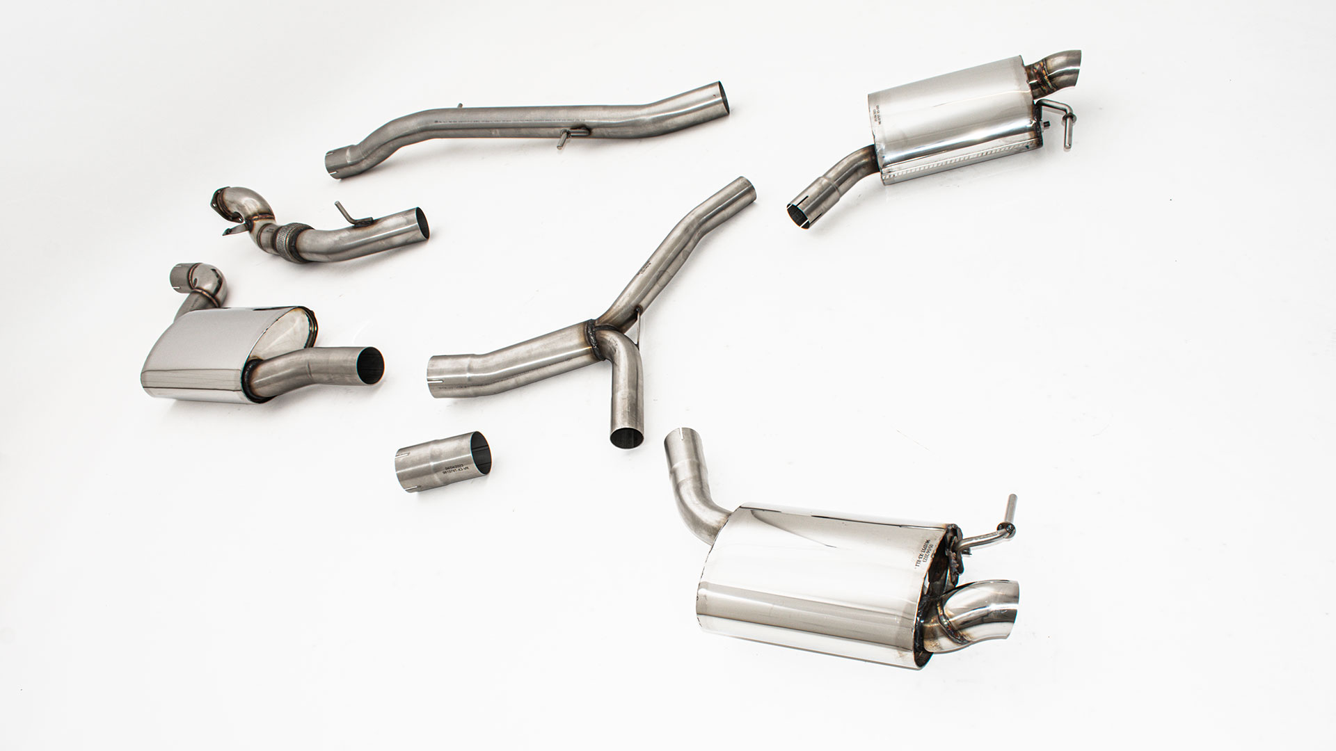 76mm Duplex-Anlage Audi A5 B9 (F5/B8) Sportback