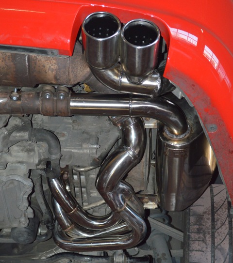 Gr.A Duplexanlage passend für Porsche 911 Carrera Typ 997