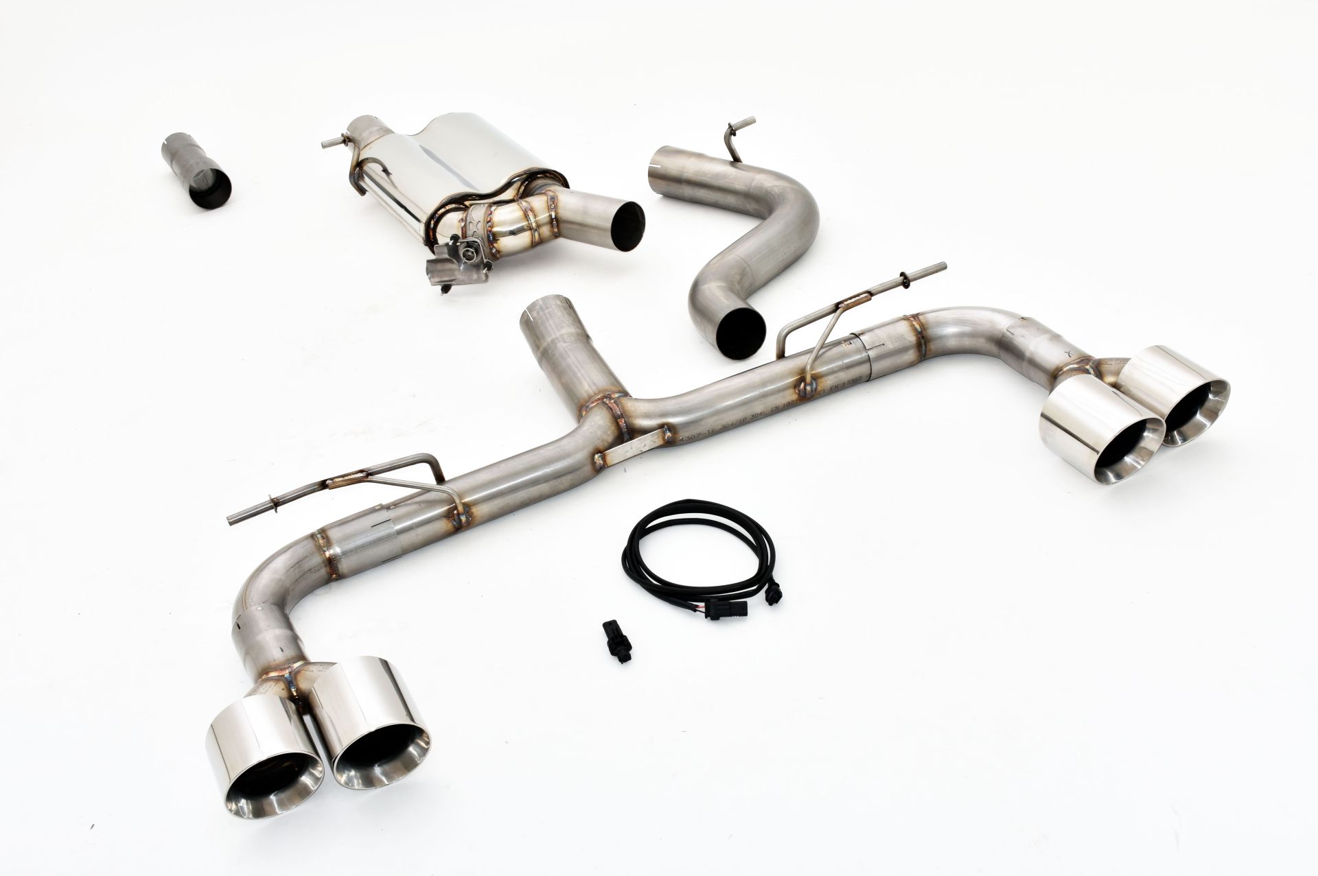 76mm Duplex-Anlage mit originaler Klappensteuerung Audi SQ2 GA Quattro