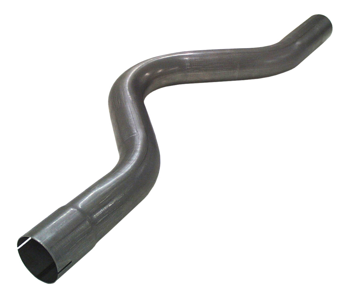 2.5" 900mm Achsrohrbogen mit Muffe