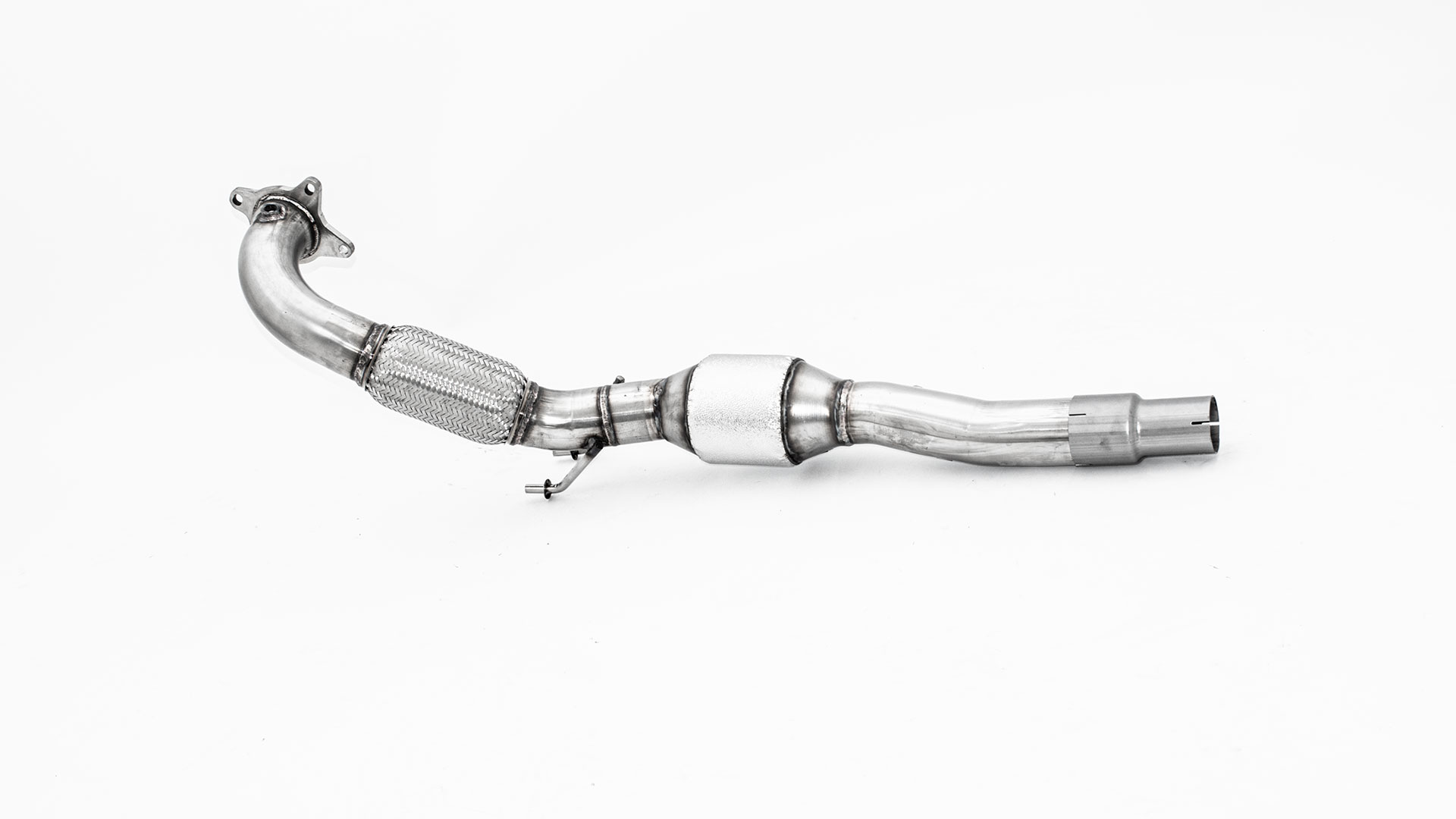 76mm Downpipe mit 200 Zellen Sport-Kat. VW Scirocco III R