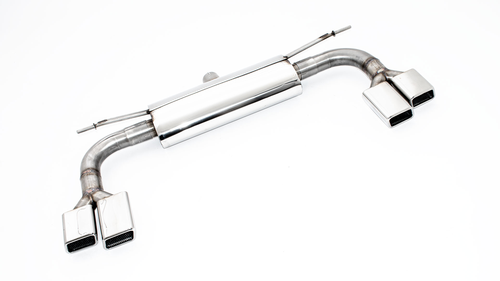 Duplex-Sportendschalldämpfer VW T-ROC inkl. Cabrio (A1)