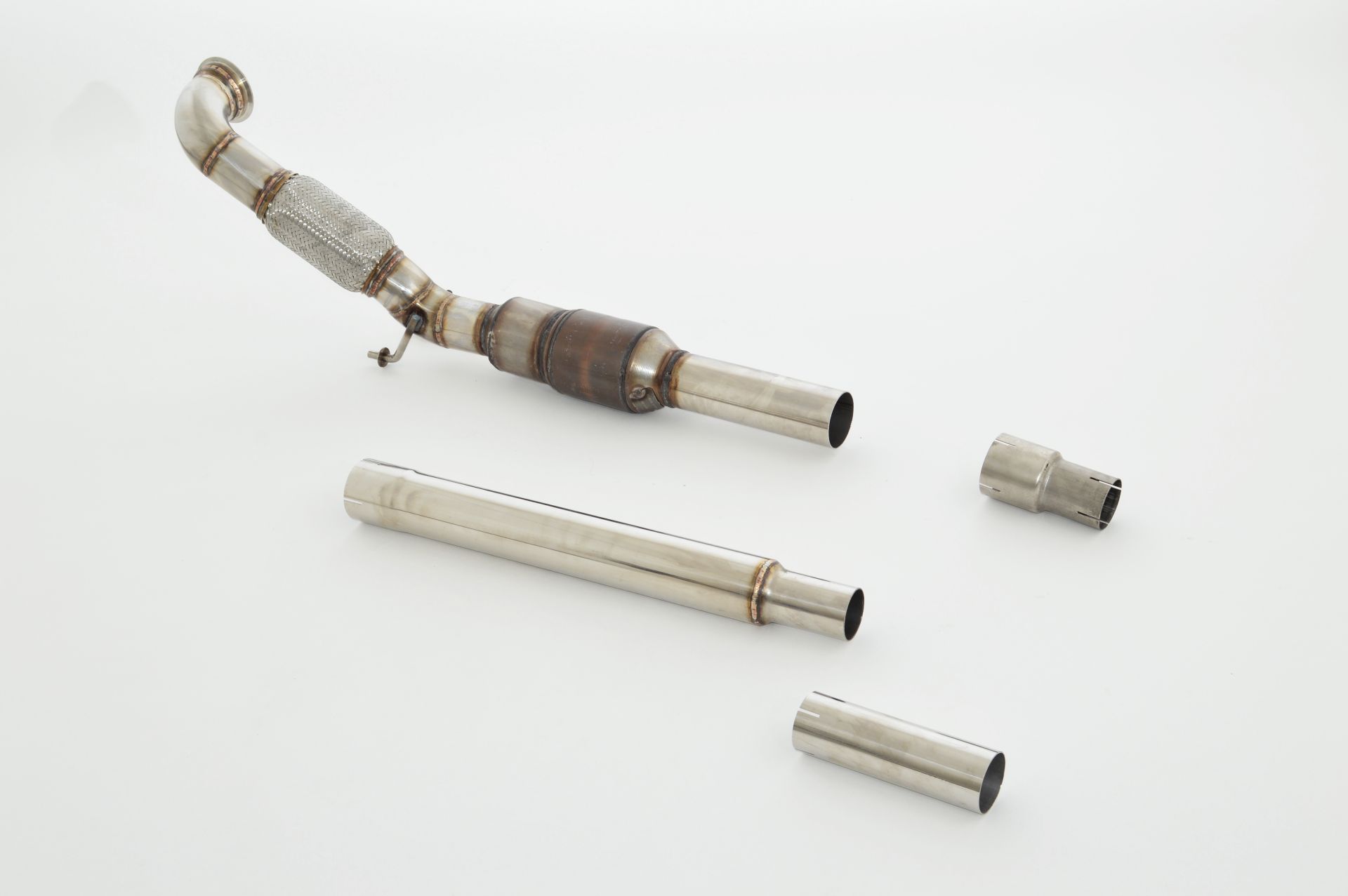 76mm Downpipe mit 200 Zellen HJS Sport-Kat.